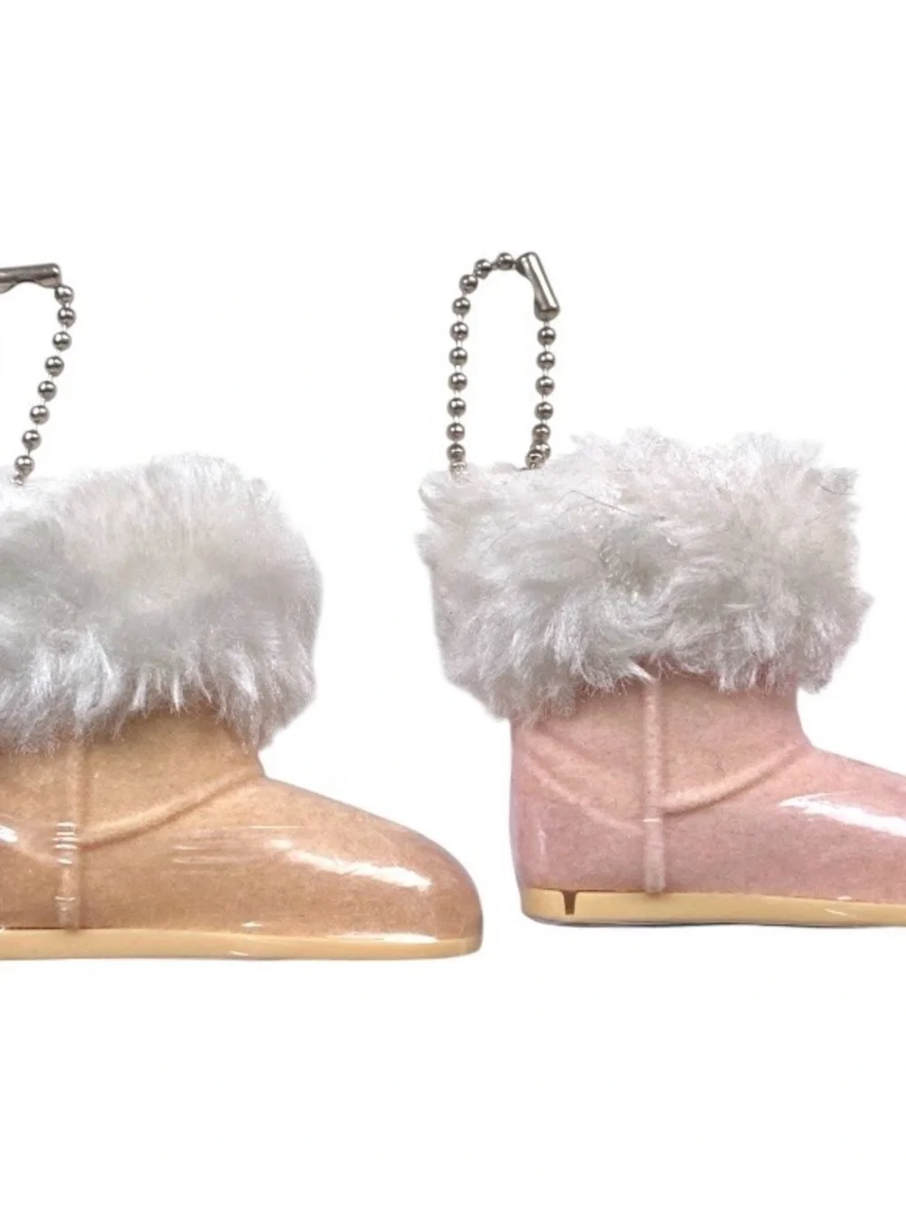 🆕 2pc CUPCAKES & CARTWHEELS Fuzzy Boot Lipglosses Strawberry + Caramel Scents